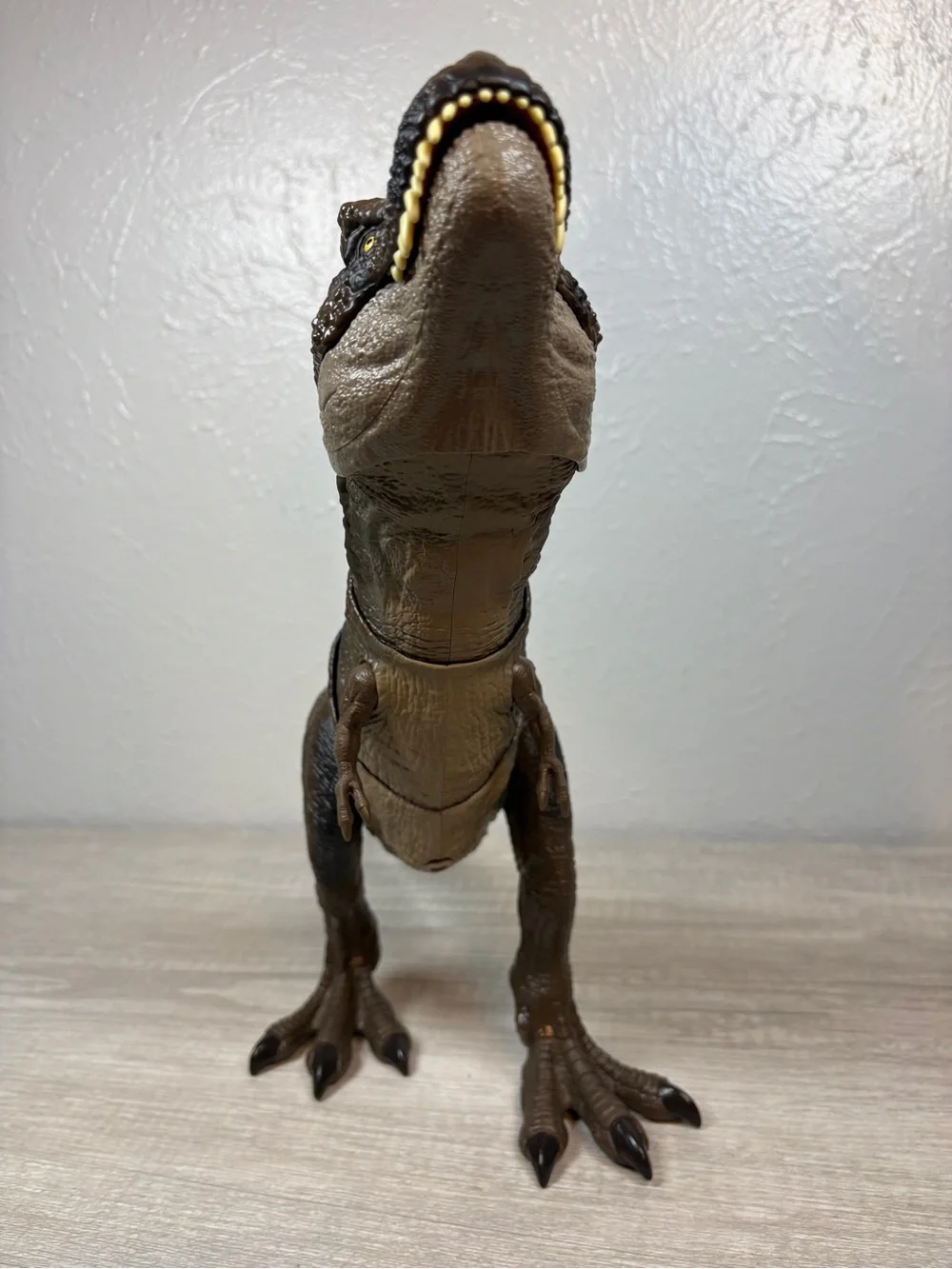 Jurassic World Thrash 'N Devour T-Rex Mattel Dinosaur Figure WORKING